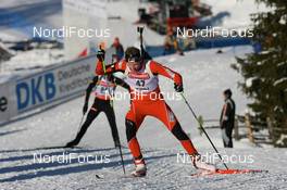 18.01.2008, Antholz, Italy (ITA): Simon Eder (AUT) - IBU World Cup biathlon, sprint men - Antholz (ITA). www.nordicfocus.com. c Manzoni/NordicFocus. Every downloaded picture is fee-liable.