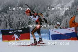 17.01.2008, Antholz, Italy (ITA): Sabrina Buchholz (GER) - IBU World Cup biathlon, sprint women - Antholz (ITA). www.nordicfocus.com. c Manzoni/NordicFocus. Every downloaded picture is fee-liable.
