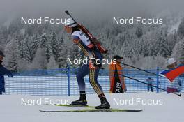 17.01.2008, Antholz, Italy (ITA): Dana Plotogea (ROU) - IBU World Cup biathlon, sprint women - Antholz (ITA). www.nordicfocus.com. c Manzoni/NordicFocus. Every downloaded picture is fee-liable.