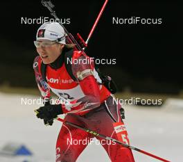 01.03.2008, Pyeong Chang, Korea (KOR): Zina Kocher (CAN)  - IBU World Cup biathlon, pursuit women - Pyeong Chang (KOR). www.nordicfocus.com. c Hemmersbach/NordicFocus. Every downloaded picture is fee-liable.