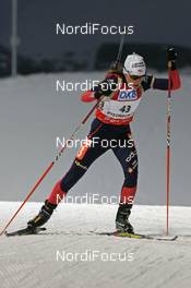 28.02.2008, Pyeong Chang, Korea (KOR): Sylvie Becaert (FRA)  - IBU World Cup biathlon, sprint women - Pyeong Chang (KOR). www.nordicfocus.com. c Hemmersbach/NordicFocus. Every downloaded picture is fee-liable.