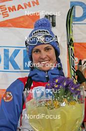 28.02.2008, Pyeong Chang, Korea (KOR): Michaela Ponza (ITA) - IBU World Cup biathlon, sprint women - Pyeong Chang (KOR). www.nordicfocus.com. c Hemmersbach/NordicFocus. Every downloaded picture is fee-liable.