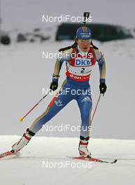 28.02.2008, Pyeong Chang, Korea (KOR): Sofia Domeij (SWE)  - IBU World Cup biathlon, sprint women - Pyeong Chang (KOR). www.nordicfocus.com. c Hemmersbach/NordicFocus. Every downloaded picture is fee-liable.