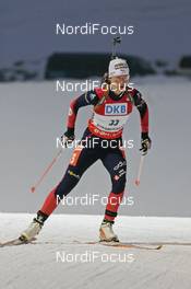 28.02.2008, Pyeong Chang, Korea (KOR): Delphine Peretto (FRA)  - IBU World Cup biathlon, sprint women - Pyeong Chang (KOR). www.nordicfocus.com. c Hemmersbach/NordicFocus. Every downloaded picture is fee-liable.