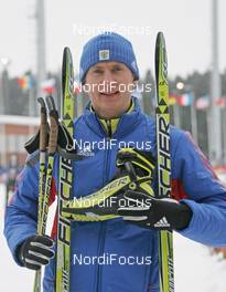 09.03.2008, Khanty Mansiysk, Russia (RUS): Alexey Churine (RUS)  - IBU World Cup biathlon, mass men - Khanty Mansiysk (RUS). www.nordicfocus.com. c Hemmersbach/NordicFocus. Every downloaded picture is fee-liable.