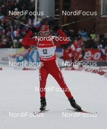 09.03.2008, Khanty Mansiysk, Russia (RUS): Tomasz Sikora (POL)  - IBU World Cup biathlon, mass men - Khanty Mansiysk (RUS). www.nordicfocus.com. c Hemmersbach/NordicFocus. Every downloaded picture is fee-liable.
