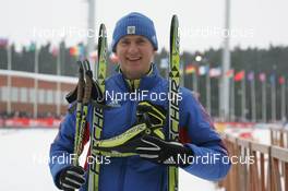 09.03.2008, Khanty Mansiysk, Russia (RUS): Alexey Churine (RUS)  - IBU World Cup biathlon, mass men - Khanty Mansiysk (RUS). www.nordicfocus.com. c Hemmersbach/NordicFocus. Every downloaded picture is fee-liable.