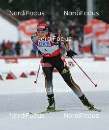 08.03.2008, Khanty Mansiysk, Russia (RUS): Magdalena Neuner (GER)  - IBU World Cup biathlon, pursuit women - Khanty Mansiysk (RUS). www.nordicfocus.com. c Hemmersbach/NordicFocus. Every downloaded picture is fee-liable.