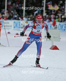 08.03.2008, Khanty Mansiysk, Russia (RUS): Ivana Romanova (RUS)  - IBU World Cup biathlon, pursuit women - Khanty Mansiysk (RUS). www.nordicfocus.com. c Hemmersbach/NordicFocus. Every downloaded picture is fee-liable.