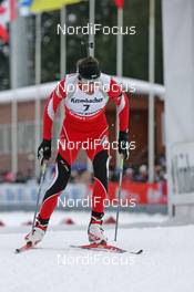06.03.2008, Khanty Mansiysk, Russia (RUS): Julian Eberhard (AUT) - IBU World Cup biathlon, sprint men - Khanty Mansiysk (RUS). www.nordicfocus.com. c Hemmersbach/NordicFocus. Every downloaded picture is fee-liable.