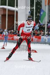 06.03.2008, Khanty Mansiysk, Russia (RUS): Rune Bratsveen (NOR)  - IBU World Cup biathlon, sprint men - Khanty Mansiysk (RUS). www.nordicfocus.com. c Hemmersbach/NordicFocus. Every downloaded picture is fee-liable.