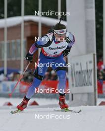06.03.2008, Khanty Mansiysk, Russia (RUS): Artem Goussev (RUS)  - IBU World Cup biathlon, sprint men - Khanty Mansiysk (RUS). www.nordicfocus.com. c Hemmersbach/NordicFocus. Every downloaded picture is fee-liable.