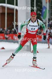 06.03.2008, Khanty Mansiysk, Russia (RUS): Sergey Novikov (BLR)  - IBU World Cup biathlon, sprint men - Khanty Mansiysk (RUS). www.nordicfocus.com. c Hemmersbach/NordicFocus. Every downloaded picture is fee-liable.