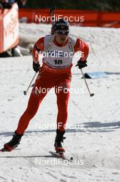 15.03.2008, Holmenkollen, Norway (NOR): Alexander Os (NOR) - IBU World Cup biathlon, pursuit men, Holmenkollen (NOR). www.nordicfocus.com. c Manzoni/NordicFocus. Every downloaded picture is fee-liable.