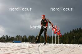 15.03.2008, Holmenkollen, Norway (NOR): Michael Greis (GER) - IBU World Cup biathlon, pursuit men, Holmenkollen (NOR). www.nordicfocus.com. c Manzoni/NordicFocus. Every downloaded picture is fee-liable.