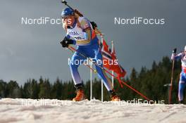 15.03.2008, Holmenkollen, Norway (NOR): Mattias Jr. Nilsson (SWE) - IBU World Cup biathlon, pursuit men, Holmenkollen (NOR). www.nordicfocus.com. c Manzoni/NordicFocus. Every downloaded picture is fee-liable.