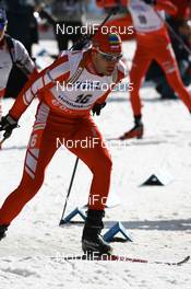 15.03.2008, Holmenkollen, Norway (NOR): Tomasz Sikora (POL) - IBU World Cup biathlon, pursuit men, Holmenkollen (NOR). www.nordicfocus.com. c Manzoni/NordicFocus. Every downloaded picture is fee-liable.