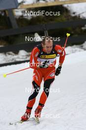 13.03.2008, Holmenkollen, Norway (NOR): Daniel Mesotitsch (AUT) - IBU World Cup biathlon, sprint men, Holmenkollen (NOR). www.nordicfocus.com. c Manzoni/NordicFocus. Every downloaded picture is fee-liable.
