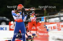 13.03.2008, Holmenkollen, Norway (NOR): Alexey Churine (RUS) - IBU World Cup biathlon, sprint men, Holmenkollen (NOR). www.nordicfocus.com. c Manzoni/NordicFocus. Every downloaded picture is fee-liable.