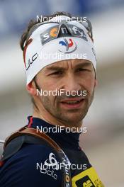 13.03.2008, Holmenkollen, Norway (NOR): Vincent Defrasne (FRA) - IBU World Cup biathlon, sprint men, Holmenkollen (NOR). www.nordicfocus.com. c Manzoni/NordicFocus. Every downloaded picture is fee-liable.