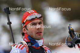 13.03.2008, Holmenkollen, Norway (NOR): Nikolay Kruglov (RUS) - IBU World Cup biathlon, sprint men, Holmenkollen (NOR). www.nordicfocus.com. c Manzoni/NordicFocus. Every downloaded picture is fee-liable.