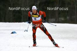 13.03.2008, Holmenkollen, Norway (NOR): Halvard Hanevold (NOR) - IBU World Cup biathlon, sprint men, Holmenkollen (NOR). www.nordicfocus.com. c Manzoni/NordicFocus. Every downloaded picture is fee-liable.