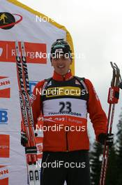 13.03.2008, Holmenkollen, Norway (NOR): Friedrich Pinter (AUT) - IBU World Cup biathlon, sprint men, Holmenkollen (NOR). www.nordicfocus.com. c Manzoni/NordicFocus. Every downloaded picture is fee-liable.