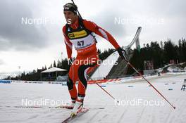 13.03.2008, Holmenkollen, Norway (NOR): Christoph Sumann (AUT) - IBU World Cup biathlon, sprint men, Holmenkollen (NOR). www.nordicfocus.com. c Manzoni/NordicFocus. Every downloaded picture is fee-liable.