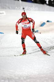 14.02.2008, Oestersund, Sweden (SWE): Daniel Mesotitsch (AUT) - IBU World Championchip of Biathlon, individual men - Oestersund (SWE). www.nordicfocus.com. c Manzoni/NordicFocus. Every downloaded picture is fee-liable.