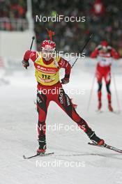 14.02.2008, Oestersund, Sweden (SWE): Ole Einar Bjoerndalen (NOR)  - IBU World Championchip of Biathlon, individual men - Oestersund (SWE). www.nordicfocus.com. c Hemmersbach/NordicFocus. Every downloaded picture is fee-liable.