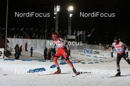 14.02.2008, Oestersund, Sweden (SWE): Simon Hallenbarter (SUI) - IBU World Championchip of Biathlon, individual men - Oestersund (SWE). www.nordicfocus.com. c Manzoni/NordicFocus. Every downloaded picture is fee-liable.