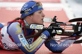 14.02.2008, Oestersund, Sweden (SWE): Elisabeth Hoegberg (SWE) - IBU World Championchip of Biathlon, individual women - Oestersund (SWE). www.nordicfocus.com. c Furtner/NordicFocus. Every downloaded picture is fee-liable.