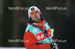 14.02.2008, Oestersund, Sweden (SWE): Tom Zidec (CAN), Boyfried of Anna Carin Olofsson (SWE) and Headcoach men Team Canada - IBU World Championchip of Biathlon, individual women - Oestersund (SWE). www.nordicfocus.com. c Manzoni/NordicFocus. Every downloaded picture is fee-liable.