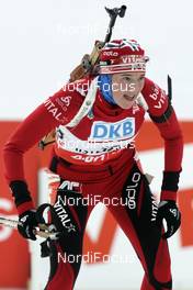 14.02.2008, Oestersund, Sweden (SWE): Ann Kristin Flatland (NOR) - IBU World Championchip of Biathlon, individual women - Oestersund (SWE). www.nordicfocus.com. c Furtner/NordicFocus. Every downloaded picture is fee-liable.