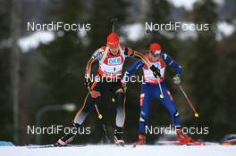 14.02.2008, Oestersund, Sweden (SWE): Kati Wilhelm (GER) - IBU World Championchip of Biathlon, individual women - Oestersund (SWE). www.nordicfocus.com. c Manzoni/NordicFocus. Every downloaded picture is fee-liable.