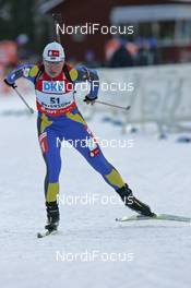 14.02.2008, Oestersund, Sweden (SWE): Oksana Khvostenko (UKR)  - IBU World Championchip of Biathlon, individual women - Oestersund (SWE). www.nordicfocus.com. c Hemmersbach/NordicFocus. Every downloaded picture is fee-liable.