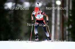 14.02.2008, Oestersund, Sweden (SWE): Kati Wilhelm (GER) - IBU World Championchip of Biathlon, individual women - Oestersund (SWE). www.nordicfocus.com. c Manzoni/NordicFocus. Every downloaded picture is fee-liable.