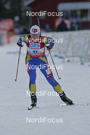 14.02.2008, Oestersund, Sweden (SWE): Oksana Khvostenko (UKR)  - IBU World Championchip of Biathlon, individual women - Oestersund (SWE). www.nordicfocus.com. c Hemmersbach/NordicFocus. Every downloaded picture is fee-liable.