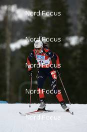 14.02.2008, Oestersund, Sweden (SWE): Sandrine Bailly (FRA) - IBU World Championchip of Biathlon, individual women - Oestersund (SWE). www.nordicfocus.com. c Manzoni/NordicFocus. Every downloaded picture is fee-liable.