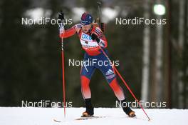 14.02.2008, Oestersund, Sweden (SWE): Haley Johnson (USA) - IBU World Championchip of Biathlon, individual women - Oestersund (SWE). www.nordicfocus.com. c Manzoni/NordicFocus. Every downloaded picture is fee-liable.