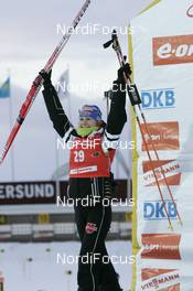 14.02.2008, Oestersund, Sweden (SWE): Martina Glagow (GER) - IBU World Championchip of Biathlon, individual women - Oestersund (SWE). www.nordicfocus.com. c Furtner/NordicFocus. Every downloaded picture is fee-liable.