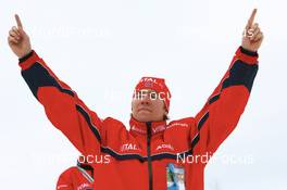 17.02.2008, Oestersund, Sweden (SWE): Emil Hegle Svendsen (NOR) - IBU World Championchip of Biathlon, medal shooting - Oestersund (SWE). www.nordicfocus.com. c Manzoni/NordicFocus. Every downloaded picture is fee-liable.