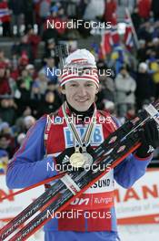 10.02.2008, Oestersund, Sweden (SWE): Maxim Tchoudov (RUS) - IBU World Championchip of Biathlon, medal shooting - Oestersund (SWE). www.nordicfocus.com. c Furtner/NordicFocus. Every downloaded picture is fee-liable.