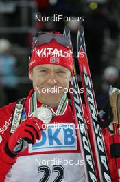 09.02.2008, Oestersund, Sweden (SWE): Halvard Hanevold (NOR)  - IBU World Championchip of Biathlon, medal shooting - Oestersund (SWE). www.nordicfocus.com. c Hemmersbach/NordicFocus. Every downloaded picture is fee-liable.