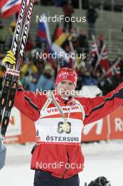 14.02.2008, Oestersund, Sweden (SWE): Emil Hegle Svendsen (NOR) - IBU World Championchip of Biathlon, medal shooting - Oestersund (SWE). www.nordicfocus.com. c Furtner/NordicFocus. Every downloaded picture is fee-liable.