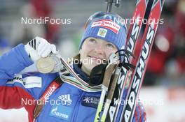 14.02.2008, Oestersund, Sweden (SWE): Ekaterina Iourieva (RUS) - IBU World Championchip of Biathlon, medal shooting - Oestersund (SWE). www.nordicfocus.com. c Furtner/NordicFocus. Every downloaded picture is fee-liable.