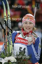 09.02.2008, Oestersund, Sweden (SWE): Albina Akhatova (RUS) - IBU World Championchip of Biathlon, medal shooting - Oestersund (SWE). www.nordicfocus.com. c Furtner/NordicFocus. Every downloaded picture is fee-liable.