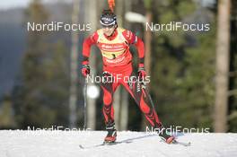 10.02.2008, Oestersund, Sweden (SWE): Ole Einar Bjoerndalen (NOR) - IBU World Championchip of Biathlon, pursuit men - Oestersund (SWE). www.nordicfocus.com. c Furtner/NordicFocus. Every downloaded picture is fee-liable.