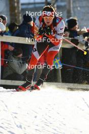 10.02.2008, Oestersund, Sweden (SWE): Michal Slesingr (CZE) - IBU World Championchip of Biathlon, pursuit men - Oestersund (SWE). www.nordicfocus.com. c Manzoni/NordicFocus. Every downloaded picture is fee-liable.