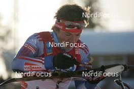 10.02.2008, Oestersund, Sweden (SWE): Maxim Tchoudov (RUS)  - IBU World Championchip of Biathlon, pursuit men - Oestersund (SWE). www.nordicfocus.com. c Hemmersbach/NordicFocus. Every downloaded picture is fee-liable.